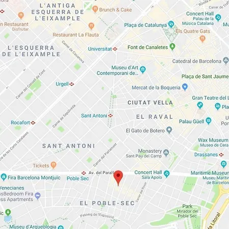 Modern 2 Bedroom Flat In Trendy Poble Sec